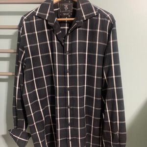 Maker and Company black flannel larger shirt